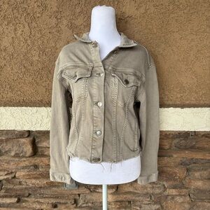 Ralph Lauren Beige khaki Denim Jacket